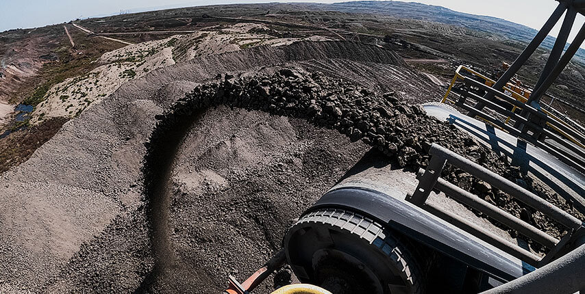 Foto de uma mineradora